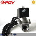 Stainless steel valve normal closed nature gas solenoid valve